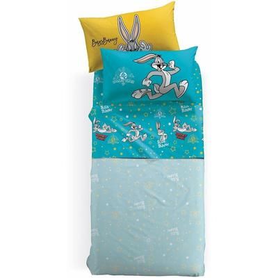 Caleffionline - Caleffi - Completo-lenzuola Looney Tunes 100% Cotone Ragazza Singolo - Multicolor