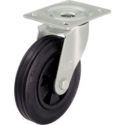 Roulette Piv D=100mm F=70kg Corps Polypro B Dg Caoutchouc - Blickle