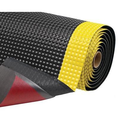 Tapis Antifatigue À Bulles Noir/jaune 910x1500x19mm - Notrax
