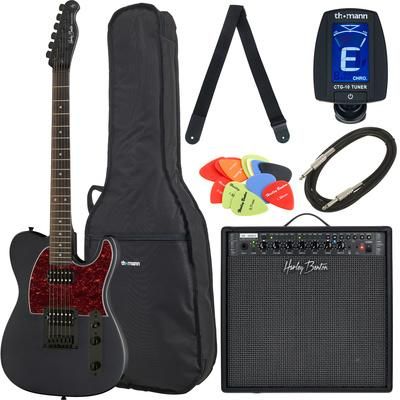 Harley Benton TE-20HH SBK Standard Bundle