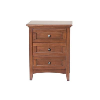 Westlake 3 Drawer Nightstand, Cherry Brown Finish - A-America WSLCB5750