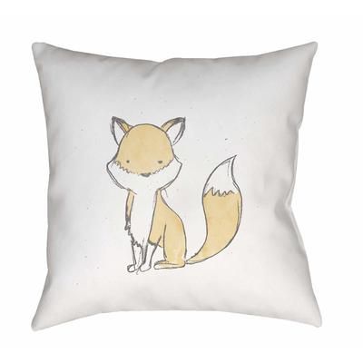 Pepper 20" Square Cottage Pillow plush kids Off White/Smoke/Dark Gray/Neutral/Driftwood/Light Silver/Pale Slate/Natural/Brick Red Outdoor Throw Pillow - Boutique Rugs
