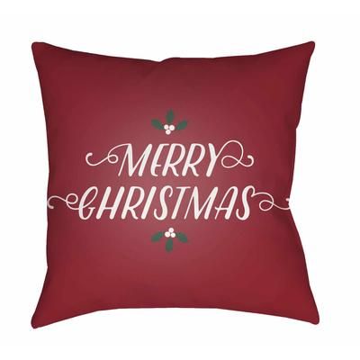 Alapaha 20" Square Modern Pillow plush Garnet/White Tonal/Dusty Pink/Khaki/Dusty Coral/Off White/Mocha/Brick Red/Dark Brown/Light Brown Outdoor Throw Pillow - Boutique Rugs