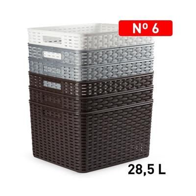 Panier en rotin 28,5 l N6