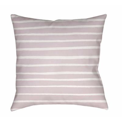 Dory 20" Square Modern Pillow plush stripe Off White/Light Gray/Cloud Gray/Medium Gray/Dusty Sage/Pale Slate/Light Silver/Metallic Silver Outdoor Throw Pillow - Boutique Rugs