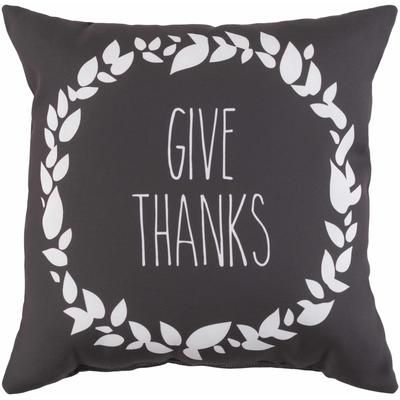 Ulvi 18" Square Modern Pillow plush stripe Lavender/Ink/Neutral/Dark Gray/Medium Gray/Steel Gray/Light Silver Outdoor Throw Pillow - Boutique Rugs