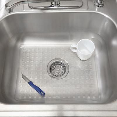 Sink Mat, small by Better Houseware in Clear (Size MEDIUM)