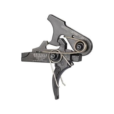 Geissele Super Tricon AR-10/AR-15 Trigger Curved 4.25-4.75 lb Pull Black 05-230