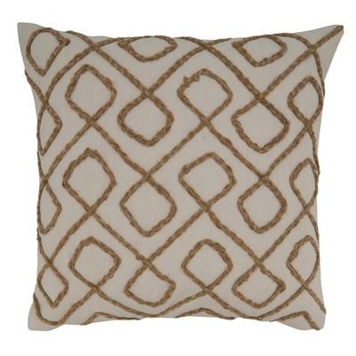 Dori Embroidered Pillow Cover - Saro Lifestyle 553.W18SC