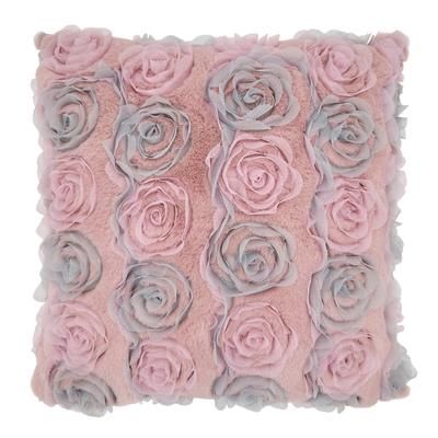 Rose Wedding Cake Throw Pillow With Poly Filling - Saro Lifestyle 1943.RS17SP