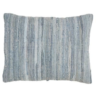 Denim Chindi Throw Pillow Cover - Saro Lifestyle 919.DN1623BC