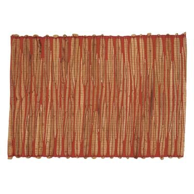 Water Hyacinth Placemats (Set of 4) - Saro Lifestyle 4500.OR1420B