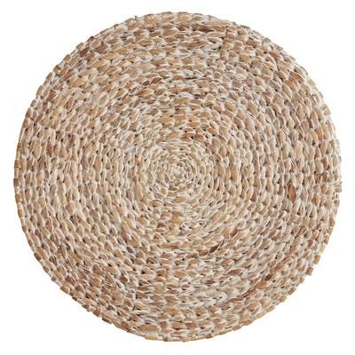 Woven Water Hyacinth Placemats (Set of 4) - Saro Lifestyle 1406.W15R
