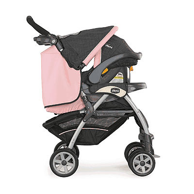 Chicco KeyFit 30 Cortina Travel System Bella Pink
