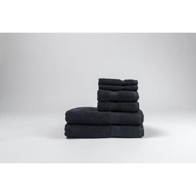 Deluxe 6-Pc. Towel Set by ESPALMA in Black