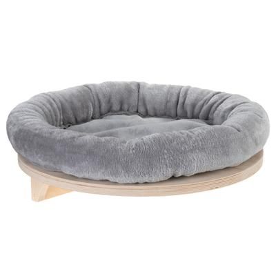 Dahlia Wall-Mounted Cat Bed | Light Grey | Natural Paradise Cat Beds