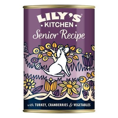 6x400g Senior Recipe Lily's Kitchen Wet Dog Food