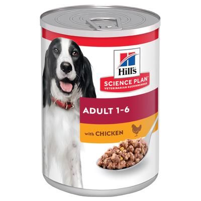 6x370g Chicken Adult Hill's Science Plan Wet Dog Food