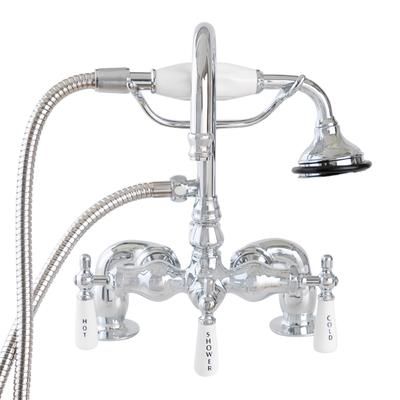 Randolph Morris Mason Hill Collection Deck Mount High Spout Tub Faucet with Handshower RMH685-C