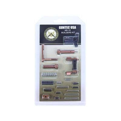 Guntec USA AR-15 Builders Kit w/Ambidextrous Safety Bronze BUILD-KIT-AMBI-BRZ
