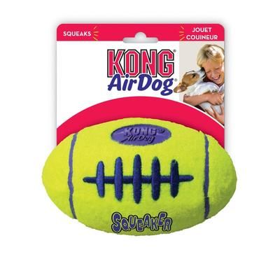 Large KONG AirDog American Football with Squeaker