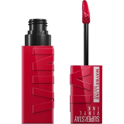 Maybelline - Rossetto A Lunga Tenuta Effetto Vinilico Superstay Vinyl Ink Rossetti 4.2 ml Rosso scuro female