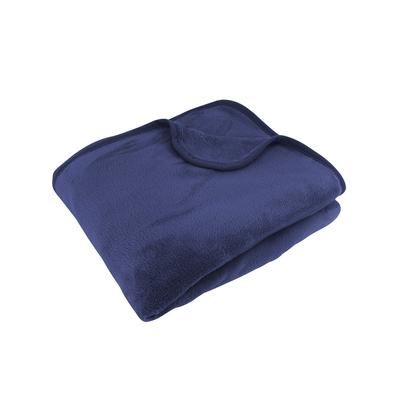 Liberty Bags LB8727 Oversized Mink Touch Blanket in Navy Blue | Polyester 8727