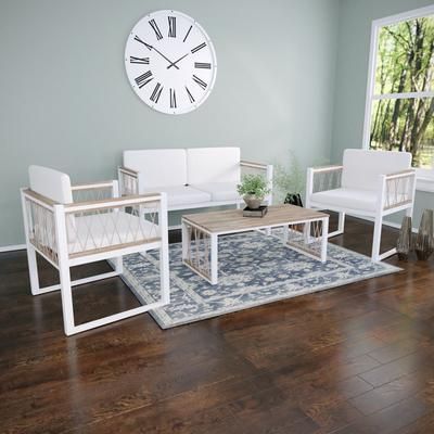 Wallmond Outdoor Conversation Set by SEI Furniture in Natural