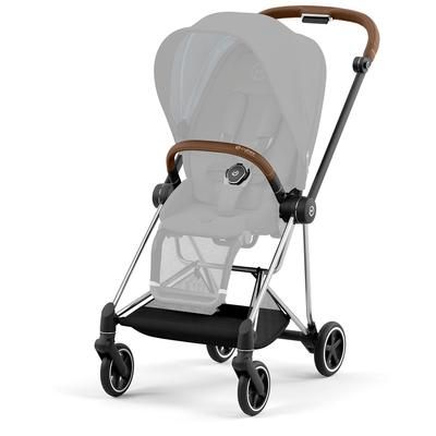 Cybex Mios 3 Stroller Frame - Chrome / Brown
