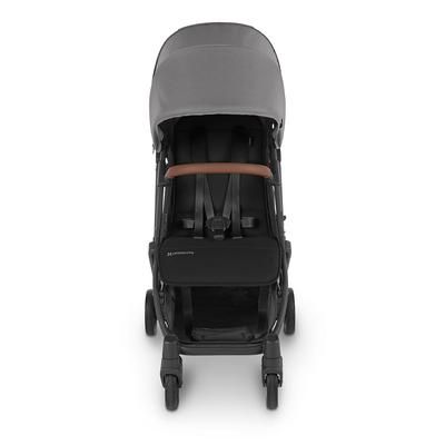 UPPAbaby MINU V2 Compact Stroller - Greyson (Charcoal Melange / Carbon / Saddle Leather)