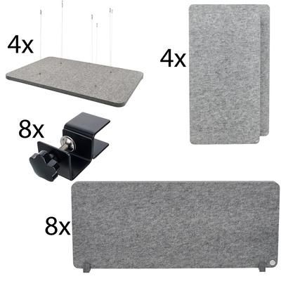 t.akustik Office Set Open Plan 8 SGR