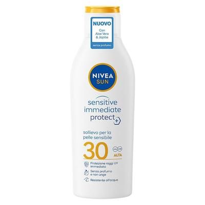 NIVEA - NIVEA SUN Latte Solare Sensitive Immediate Protect FP30 Crema solare 200 ml unisex