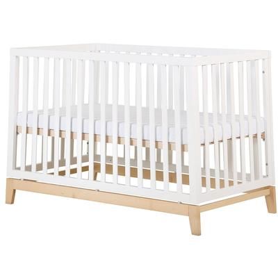 dadada Chelsea Convertible Crib - White / Natural