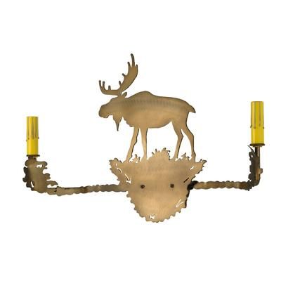 "22"W Moose 2 LT Vanity Light - Meyda Lighting 29550"