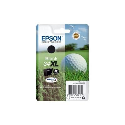 Epson Golf ball Singlepack Black 34XL DURABrite Ultra Ink