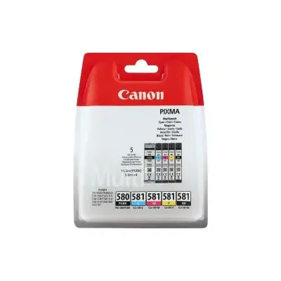 Canon Confezione multipla di inchiostri PGI-580BK/CLI-581 BK/C/M/Y
