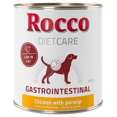 6x800g Gastrointestinal Chicken, Parsnip Rocco Diet Care Wet Dog Food