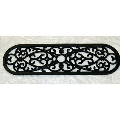 Oval Stair Tread Set Of 2 Coir Mats With Rubber Backing Floor Coverings by Nature Mats by Geo in Multi