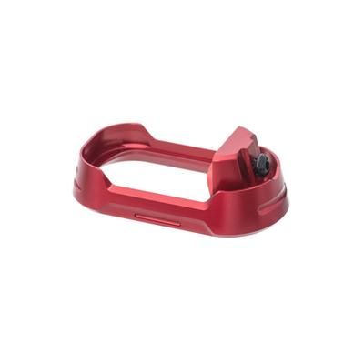 Tyrant CNC Glock Gen3-4 Magwell G19/23 Red/Black Screw TD-G19-G34-MW-RED-BLKSCRW