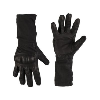 MIL-TEC Long Fire-Resistant Action Gloves - Men's Black Medium 12520102-903