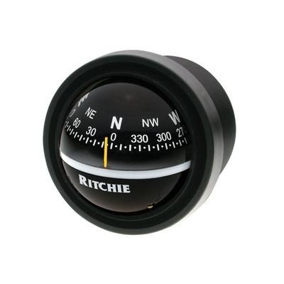 Ritchie V-57.2 Explorer Compass - Dash Mount - Black V-57.2