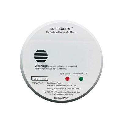 Safe-T-Alert White RV Battery Powered CO2 Detector SA-339 SA-339-WHT