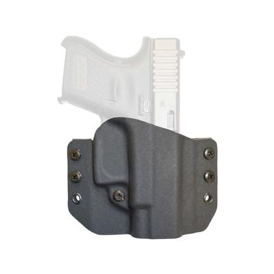 Comp-Tac OWB Concealed Kydex Warrior Holster 1911 3in Right Hand Black Kydex C70819002RBKN