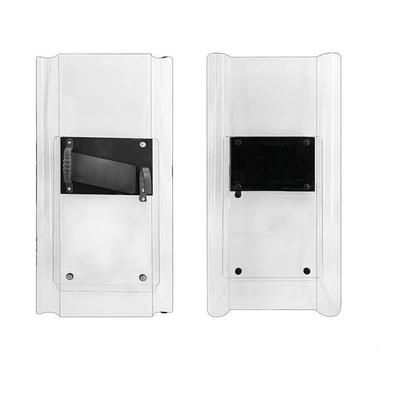 ExecDefense USA Interlocking Riot Shield Transparent Standard Size 3.9 Height ED-ILRS-S