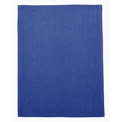 Q-Tees T600 Hemmed Fingertip Towel in Royal Blue | Cotton