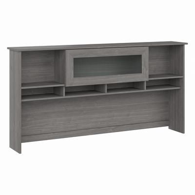 Bush Furniture Cabot 72W Desk Hutch in Modern Gray - Bush Furniture WC31373