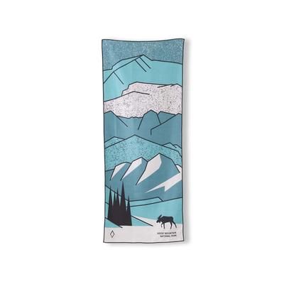 Nomadix Original Towel National Parks Rocky Mountain Day 30in x 72.5in NM-RKMT-102
