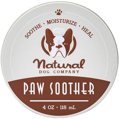 Natural Dog Company Paw Soother Balm Tin for Dogs, 4 oz.