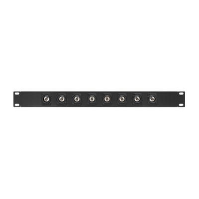 My Custom Shop 8-Port Recessed Canare 75-Ohm 12G-SDI BNC Patch Panel (1 RU) 8XB/R-HD