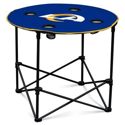 La Rams Navy/White Round Table Tailgate by NFL in Multi